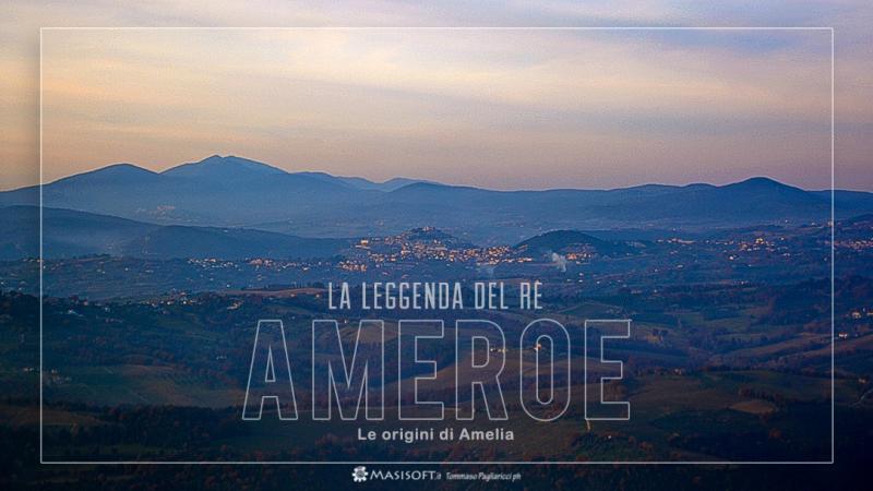 Paesaggio dei Colli Amerini - Legenda del Re Ameroe - Foto di Tommaso Pagliaricci Masisoft