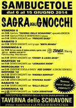 Sagra degli gnocchi - Sambucetole - taverna schiavone - pub sambuco