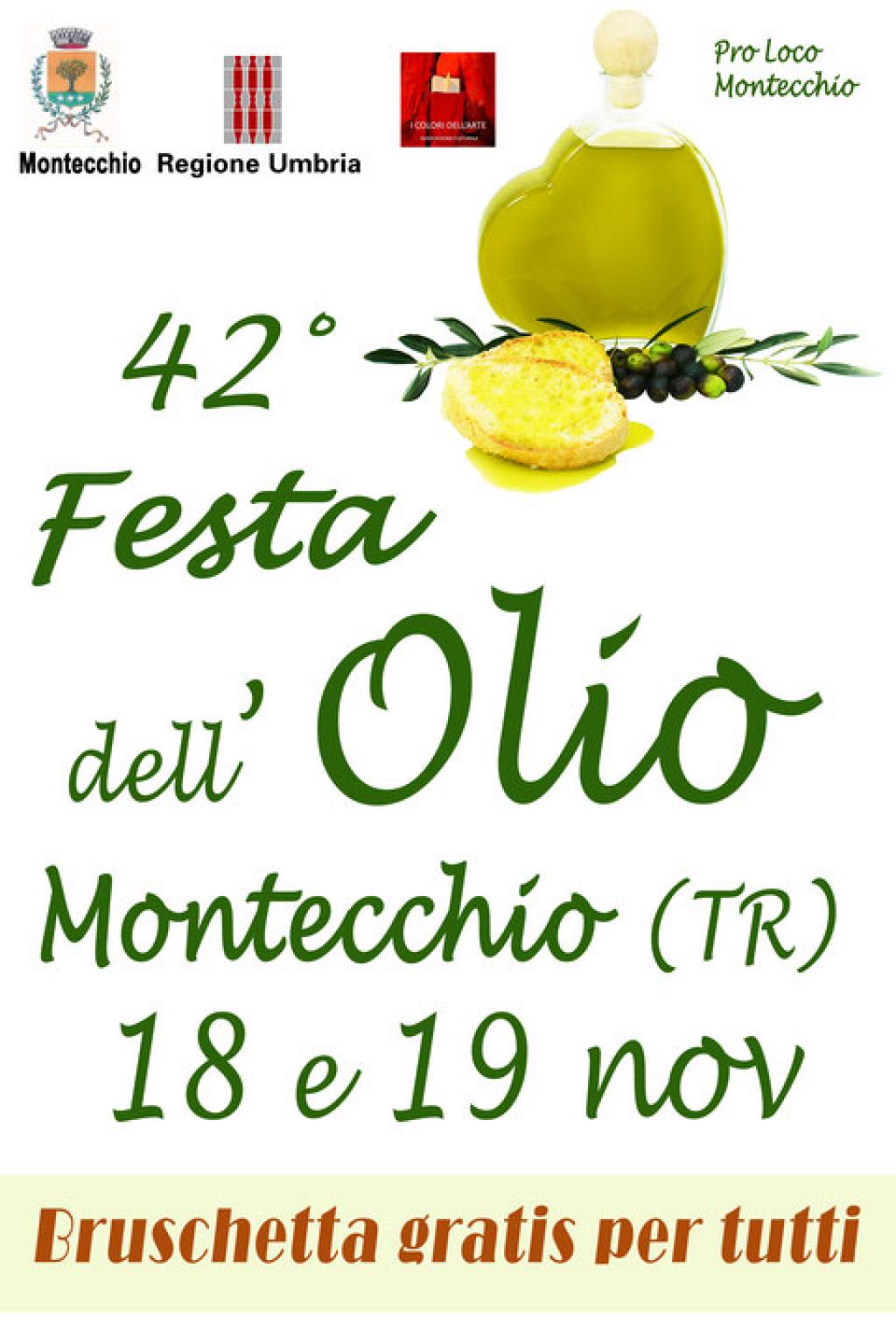 42° Festa dell'Olio Montecchio  42° Festa dell'Olio Montecchio