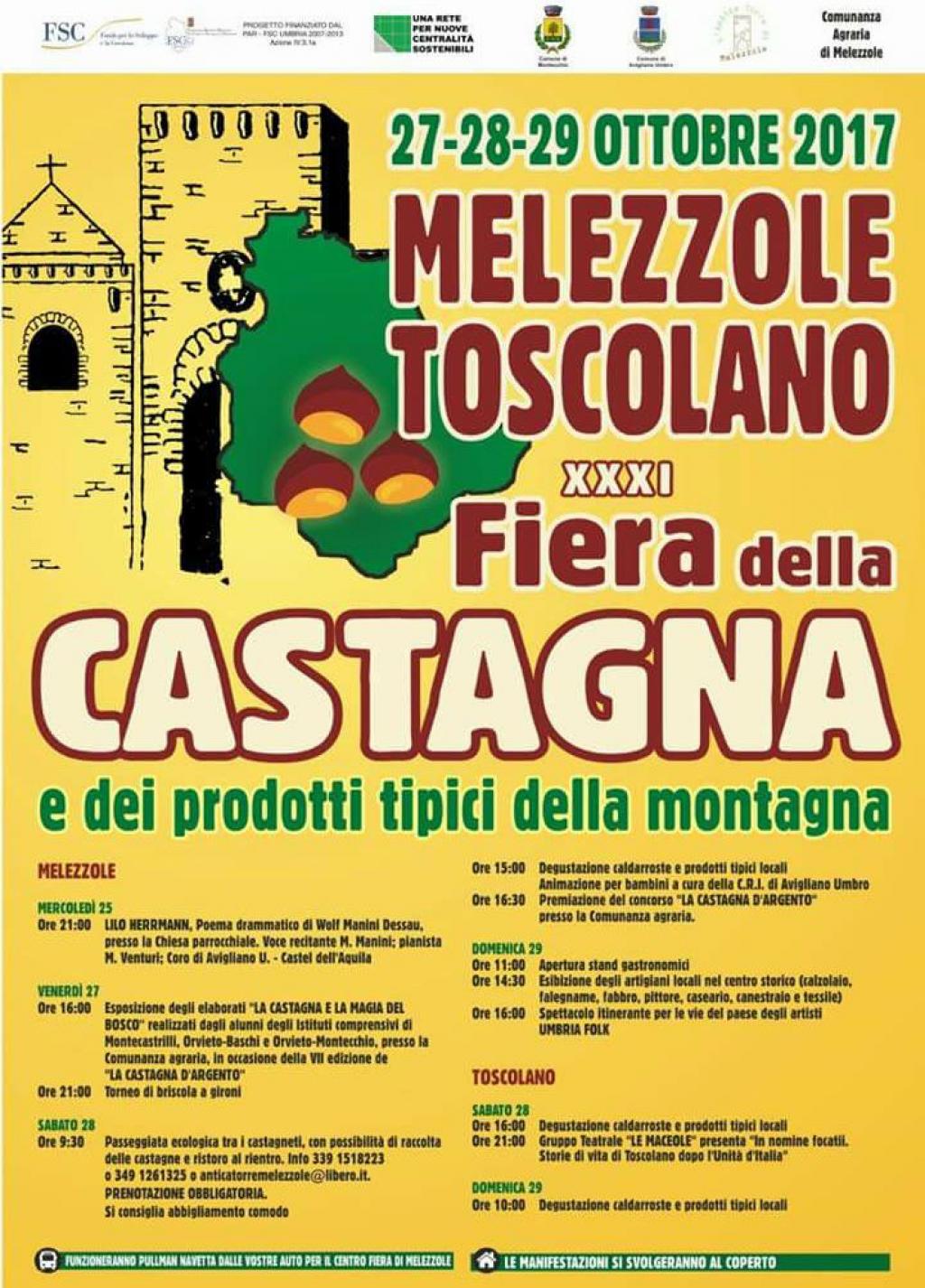 Sagra della castagna - Toscolano Melezzole 2017 Sagra della castagna - Toscolano Melezzole 2017