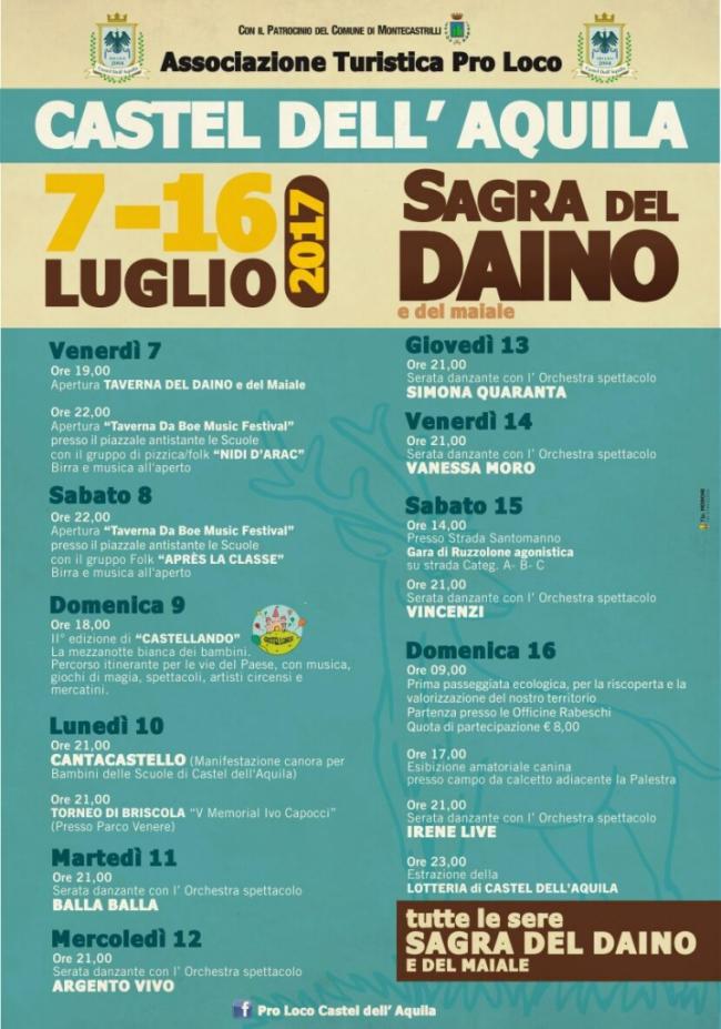Sagra del Daino -  Castel Dell\'Aquila - Umbria 
