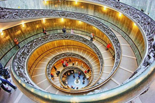 scala elicoidale del Bramante - Vaticano